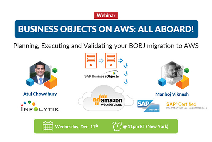 Business Objects On Cloud (AWS) - General Discussion - BusinessObjects ...