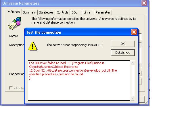 Connectivity error univ to database.JPG