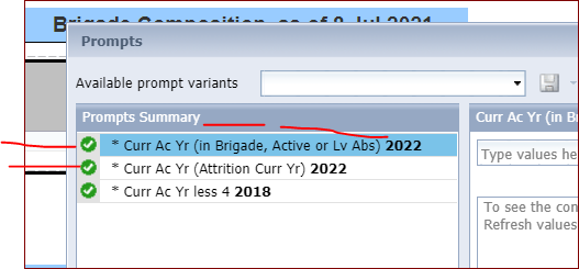 Business Objects, 3 queries with same parameter name